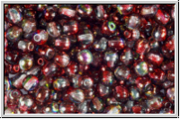 bhm. Glasperle, rund, 4mm, crystal, trans., magic wine, 50 Stk.