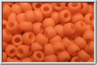 R-08-0042df, TOHO Rocailles, 08/0, cantaloupe, op., matte, 10g