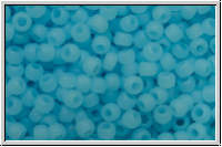 R-11-0143f, TOHO Rocailles 11/0, aqua, ceylon, matte, 10g