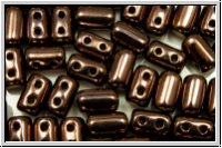 RUL-23980-14415, Rulla Beads, 3x5mm, bronze, metallic, 100 Stk. (ca. 11 g)