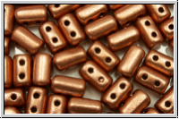 RUL-00030-01770, Rulla Beads, 3x5mm, copper, metallic, satin, 100 Stk. (ca. 11 g)