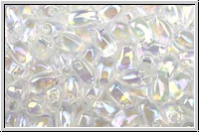 LDP-0250, MIYUKI Long Drops, crystal, trans., AB, 10g