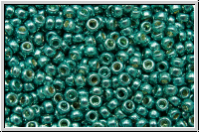 RR-15-4217, MIYUKI Rocailles, 15/0, seafoam, galv., met., duracoat, 5g