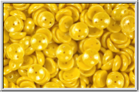 Piggy Beads, 4x8mm, yellow, op., luster, 25 Stk.