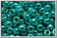 R-08-0569PF, TOHO Rocailles 8/0, turquoise, galv., perm.-finish, 10g