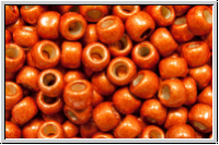 R-08-0562fPF, TOHO Rocailles, 8/0, sunburned orange, galv., perm.-finish, matte, 10g