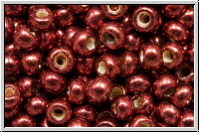 R-08-0564PF, TOHO Rocailles, 8/0, burgundy, galv., perm.-finish, 10g