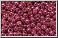 R-11-0563PF, TOHO Rocailles, 11/0, pink, hot, galv., met., perm.-finish, 10g