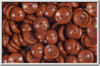 Piggy Beads, 4x8mm, terracotta, op., 25 Stk.