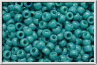 R-11-2012, TOHO Rocailles, 11/0, turquoise, ancient, op., matte, 10g