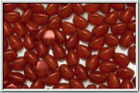 PB-00030-01890, Pinch Beads, 5x3mm, crystal, trans., lava red, 65 Stk.