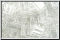 TL-0131, MIYUKI Tila Beads, crystal, trans., 60 Stk.