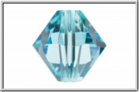 Swarovski Bicone 5328, 3mm, 202 - aquamarine, 25 Stk.