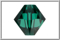 Swarovski Bicone 5328, 2,5mm, 205 - emerald, 25 Stk.