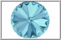 Swarovski Rivoli 1122, 14mm, 202 - aquamarine, foiled, 1 Stk.