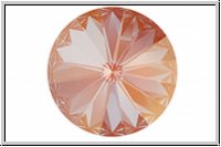 Swarovski Rivoli 1122, 14mm, 001L146D - crystal, orange glow DeLite, foiled, 1 Stk.