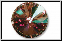 Swarovski Rivoli 1122, 14mm, 001PURHA - crystal, purple haze, foiled, 1 Stk.