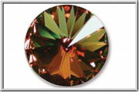 Swarovski Rivoli 1122, 12mm, 001SHA - crystal, sahara, foiled, 1 Stk.