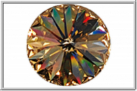 Swarovski Rivoli 1122, 14mm, 245 - light colorado topaz, foiled, 1 Stk.