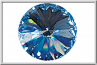 Swarovski Rivoli 1122, 14mm, 211 - light sapphire, foiled, 1 Stk.