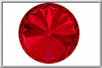 Swarovski Rivoli 1122, 12mm, 276 - scarlet, foiled, 1 Stk.