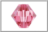 Swarovski Bicone 5328, 4mm, 209 - rose, 25 Stk.