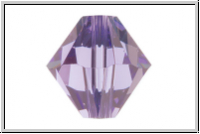 Swarovski Bicone 5328, 4mm, 539 - tanzanite, 25 Stk.